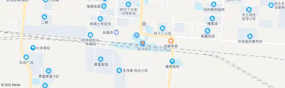 包头科隆大酒店_公交站地图_包头公交_妙搜公交查询2024