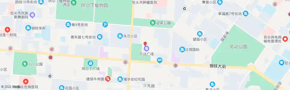 包头青年之家_公交站地图_包头公交_妙搜公交查询2024