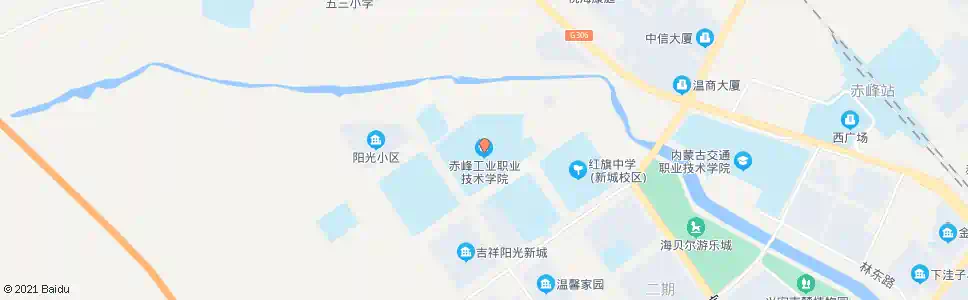 赤峰内蒙工业技术学院_公交站地图_赤峰公交_妙搜公交查询2024