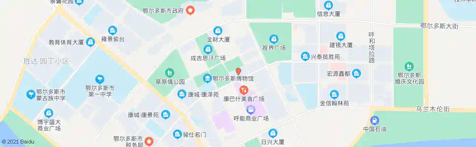 鄂尔多斯文化艺术中心_公交站地图_鄂尔多斯公交_妙搜公交查询2024