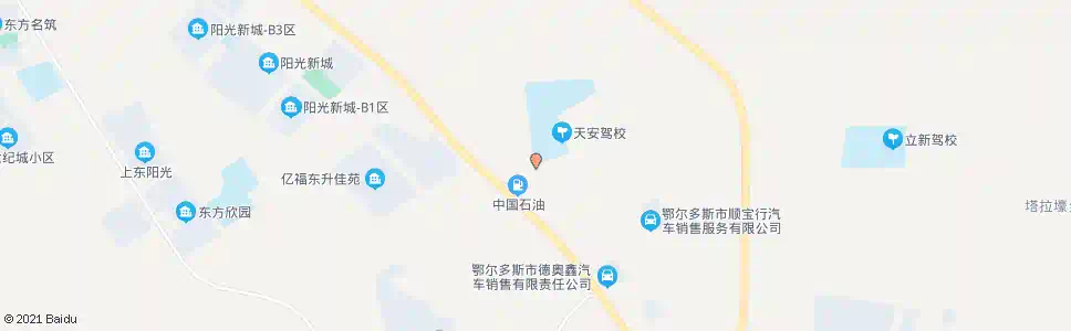 鄂尔多斯天安驾校_公交站地图_鄂尔多斯公交_妙搜公交查询2024