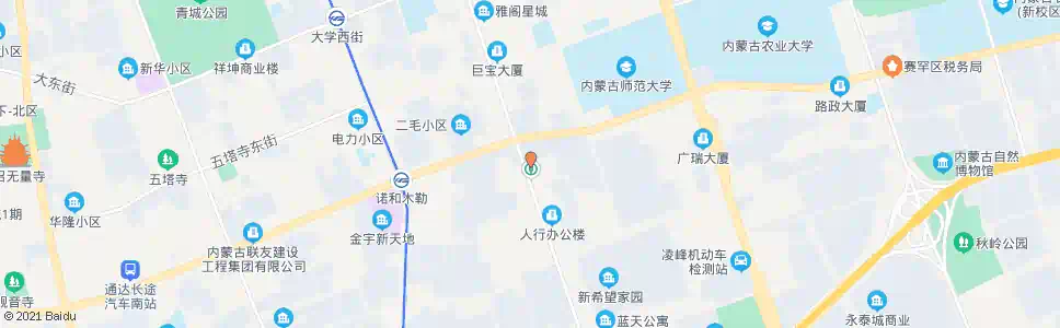 呼和浩特仁济医院_公交站地图_呼和浩特公交_妙搜公交查询2024