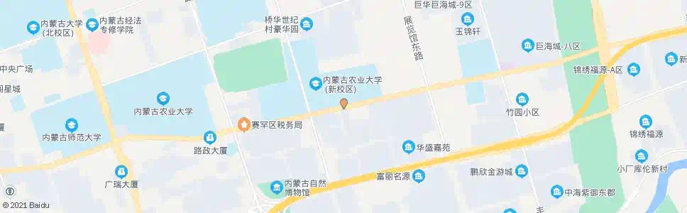 呼和浩特小台路口_公交站地图_呼和浩特公交_妙搜公交查询2024