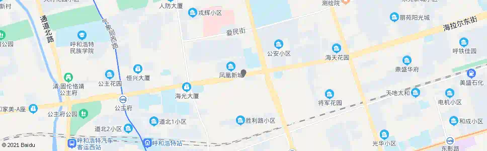 呼和浩特土默特中学_公交站地图_呼和浩特公交_妙搜公交查询2024