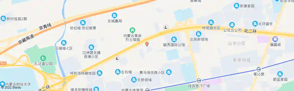 呼和浩特康泰华菱公司_公交站地图_呼和浩特公交_妙搜公交查询2024