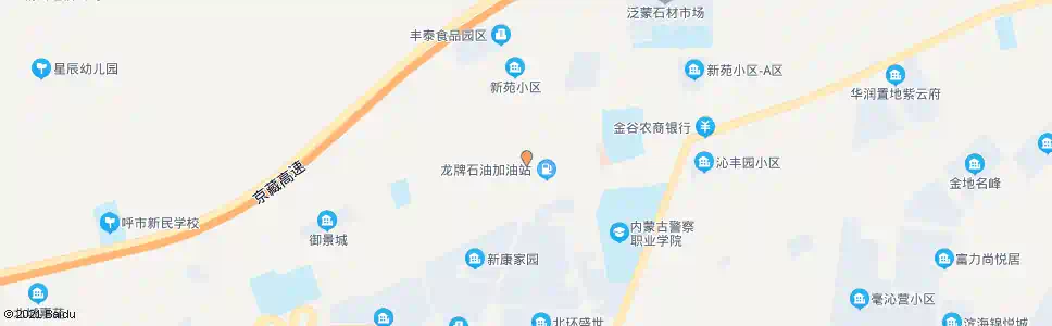 呼和浩特赛马场集贸市场_公交站地图_呼和浩特公交_妙搜公交查询2024