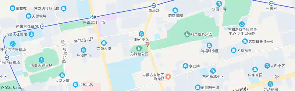 呼和浩特阿尔泰游乐场_公交站地图_呼和浩特公交_妙搜公交查询2024