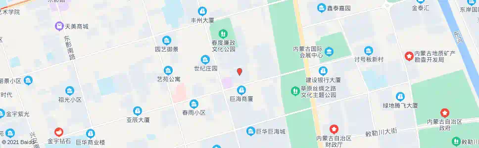 呼和浩特朝阳家园_公交站地图_呼和浩特公交_妙搜公交查询2024