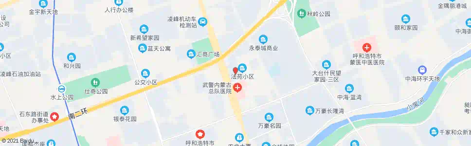 呼和浩特呼市中级人民法院_公交站地图_呼和浩特公交_妙搜公交查询2024