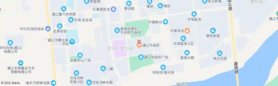 通辽行政中心_公交站地图_通辽公交_妙搜公交查询2024