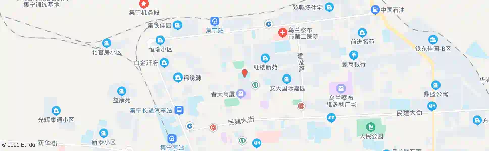 乌兰察布新体路小学_公交站地图_乌兰察布公交_妙搜公交查询2024