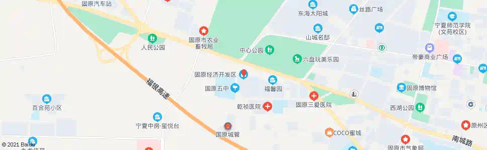 固原固原经济开发园区_公交站地图_固原公交_妙搜公交查询2024