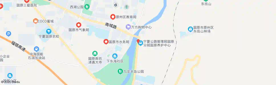 固原公路养护中心_公交站地图_固原公交_妙搜公交查询2024