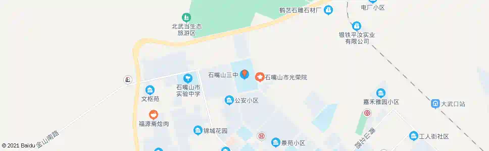 石嘴山市三中_公交站地图_石嘴山公交_妙搜公交查询2024