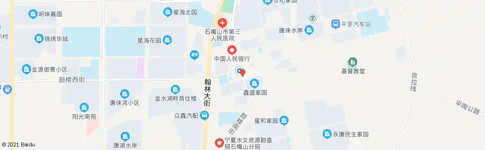 石嘴山三三一电信局_公交站地图_石嘴山公交_妙搜公交查询2024