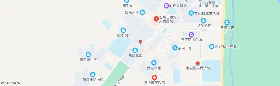 石嘴山惠通花园_公交站地图_石嘴山公交_妙搜公交查询2024