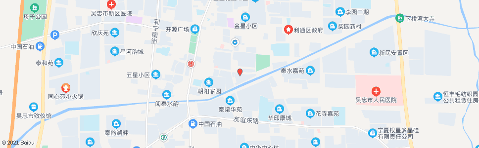 吴忠朝阳新村_公交站地图_吴忠公交_妙搜公交查询2024