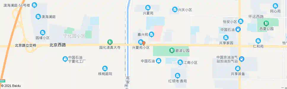 银川宁夏第四人民医院_公交站地图_银川公交_妙搜公交查询2024