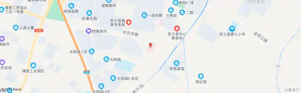 银川贺兰县中医院_公交站地图_银川公交_妙搜公交查询2024