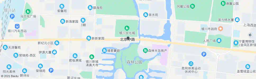 银川文化东口_公交站地图_银川公交_妙搜公交查询2024