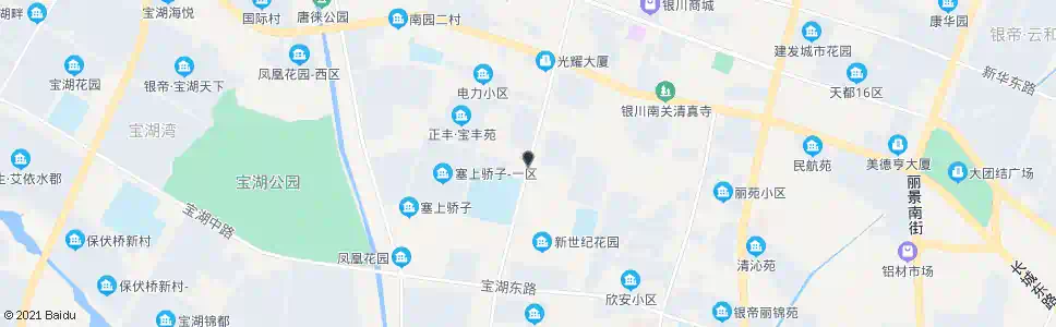 银川民族街修业路口_公交站地图_银川公交_妙搜公交查询2024