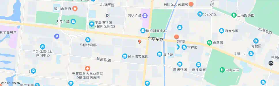 银川大世界商务广场_公交站地图_银川公交_妙搜公交查询2024