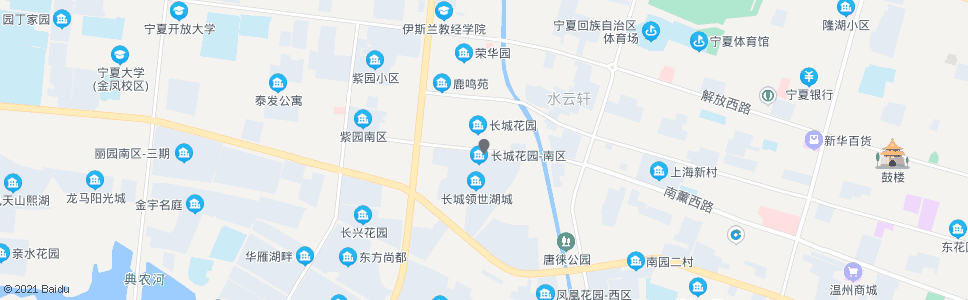 银川银盛路站_公交站地图_银川公交_妙搜公交查询2024