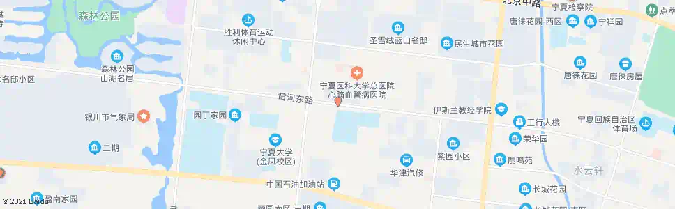 银川黄河路宁安街口_公交站地图_银川公交_妙搜公交查询2024