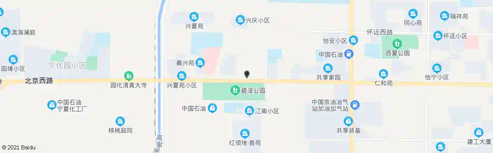 银川化肥公交车场_公交站地图_银川公交_妙搜公交查询2024