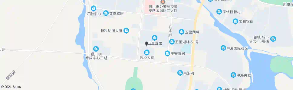 银川五里台路宁安街口_公交站地图_银川公交_妙搜公交查询2024