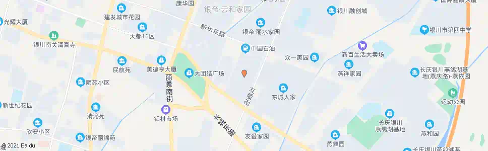 银川金茂建材城_公交站地图_银川公交_妙搜公交查询2024