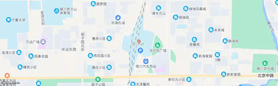 银川满城街站_公交站地图_银川公交_妙搜公交查询2024