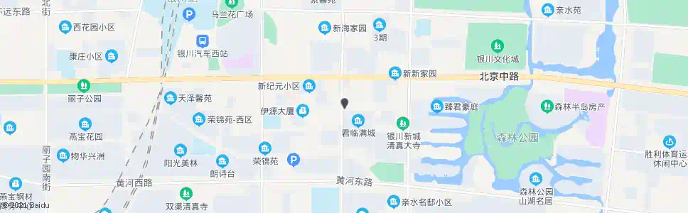 银川新城中站_公交站地图_银川公交_妙搜公交查询2024