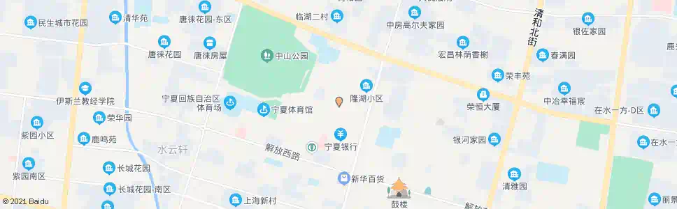 银川少年宫_公交站地图_银川公交_妙搜公交查询2024