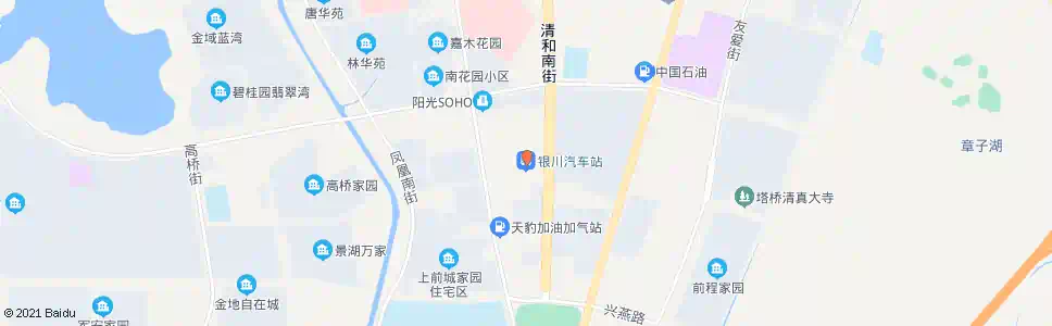 银川胜利南街_公交站地图_银川公交_妙搜公交查询2024