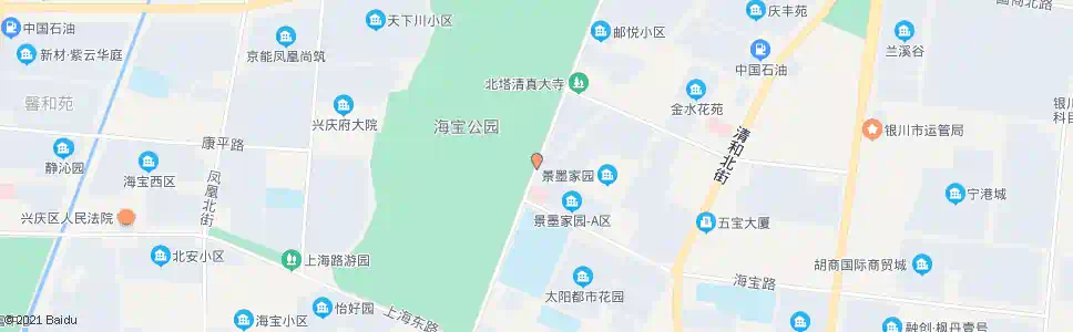 银川海宝公园_公交站地图_银川公交_妙搜公交查询2024