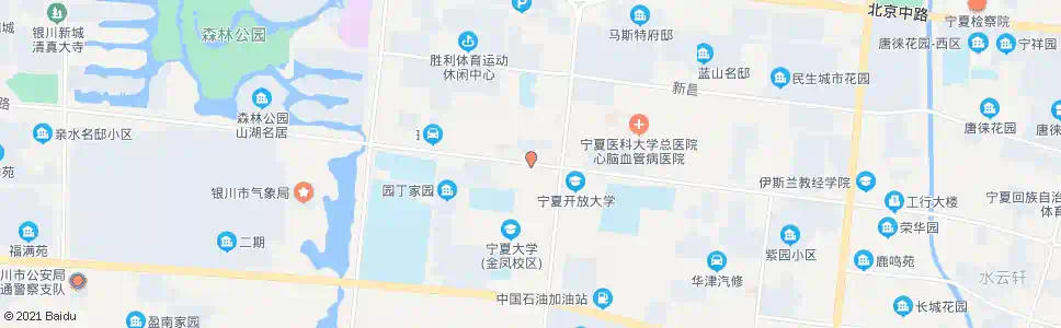 银川广电大南校区_公交站地图_银川公交_妙搜公交查询2024