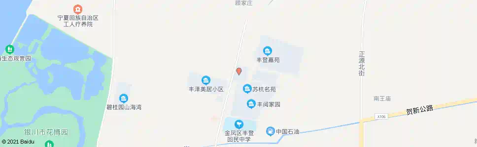 银川丰登市场_公交站地图_银川公交_妙搜公交查询2024