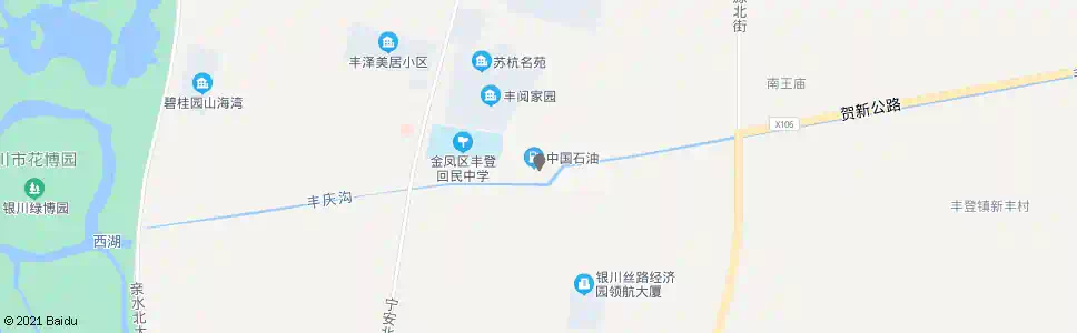 银川丰庆沟桥_公交站地图_银川公交_妙搜公交查询2024