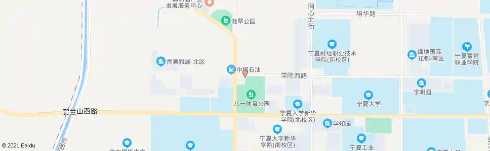 银川八一车场_公交站地图_银川公交_妙搜公交查询2024