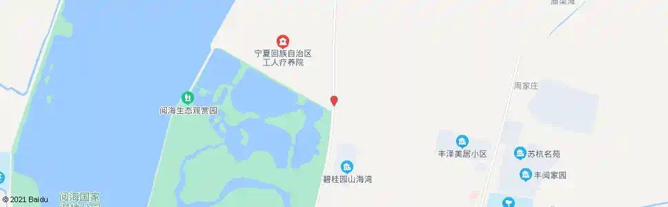 银川鸭子墩生态园_公交站地图_银川公交_妙搜公交查询2024