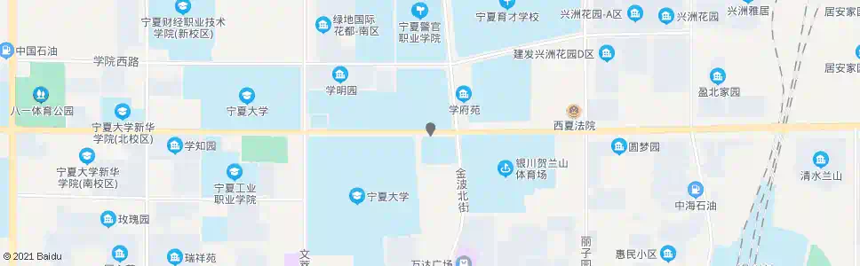 银川银川体育馆_公交站地图_银川公交_妙搜公交查询2024