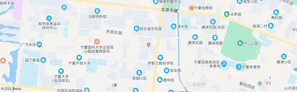 银川丽园东区_公交站地图_银川公交_妙搜公交查询2024