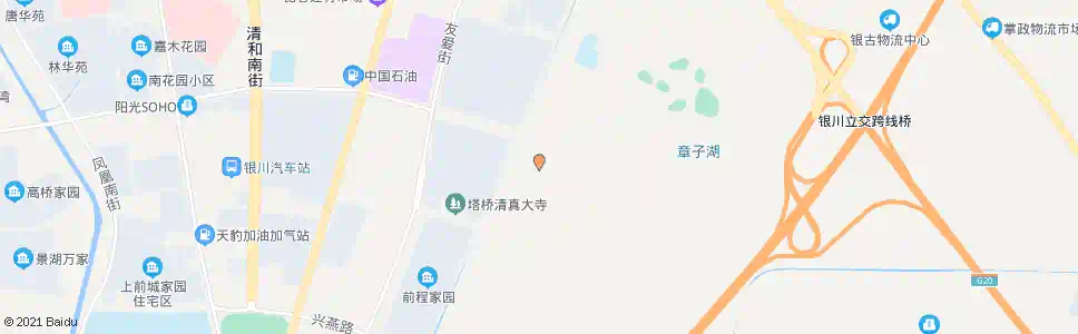 银川阿语学校_公交站地图_银川公交_妙搜公交查询2024