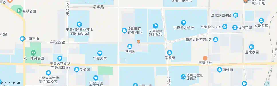 银川宁夏建设职业技术学院_公交站地图_银川公交_妙搜公交查询2024