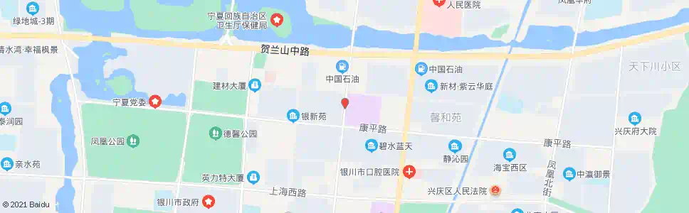 银川中国人民保险寿险_公交站地图_银川公交_妙搜公交查询2024