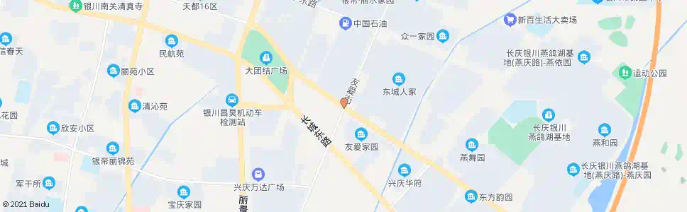 银川友爱街银横路口_公交站地图_银川公交_妙搜公交查询2024