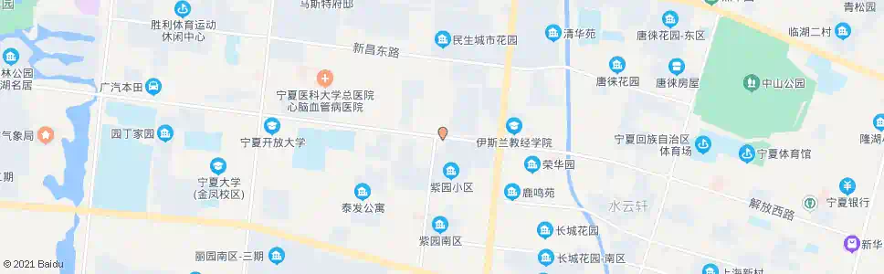 银川B1金凤区政府站_公交站地图_银川公交_妙搜公交查询2024