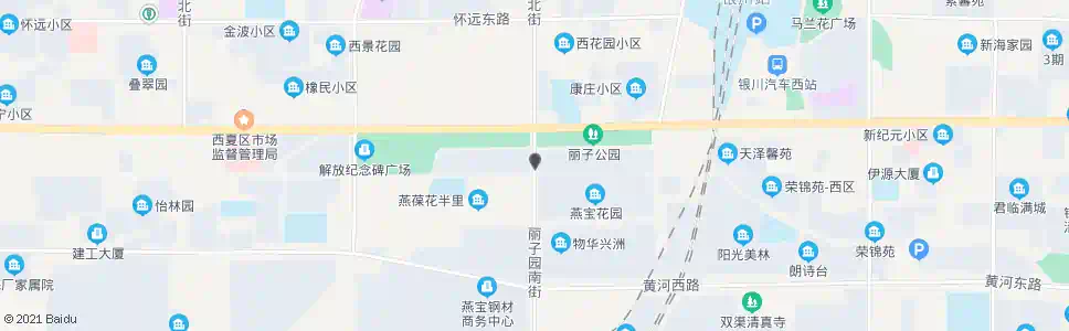 银川燕宝花园_公交站地图_银川公交_妙搜公交查询2024