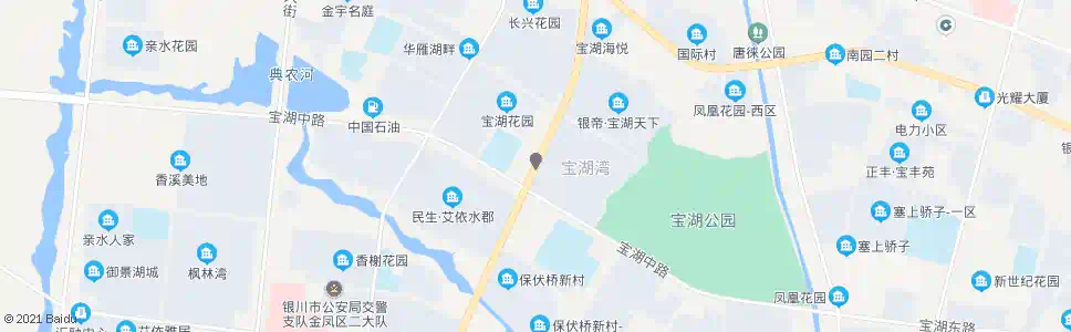 银川正源街宝湖路口_公交站地图_银川公交_妙搜公交查询2024